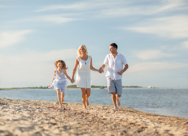Happy family at the seaside - Photo, Image