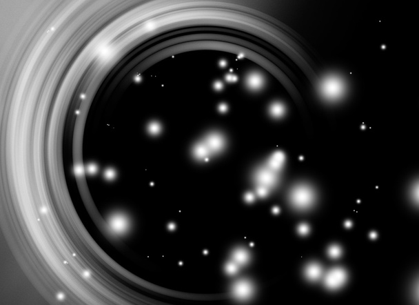 schwarzer Spiralhintergrund - Foto, Bild