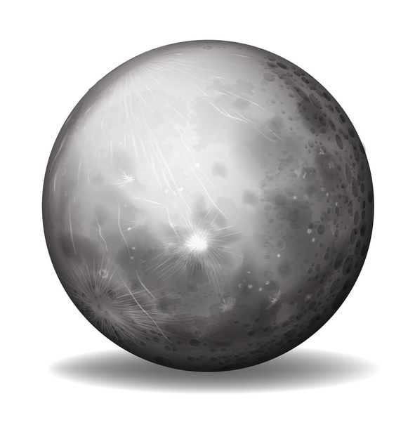 planeet Mercurius - Vector, afbeelding