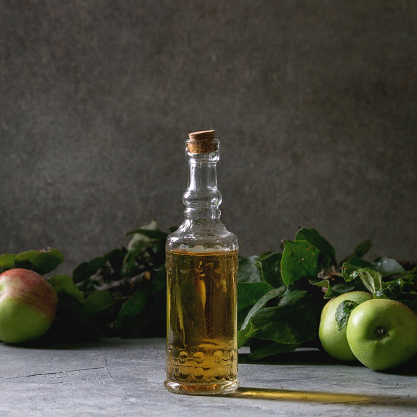 Organic apple vinegar - Photo, Image