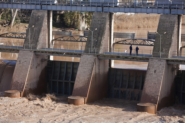 mengibar, il jaen, Endülüs, İspanya için Barajı'nın - Fotoğraf, Görsel