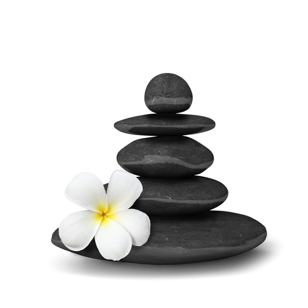 Zen-Steine balancieren - Foto, Bild