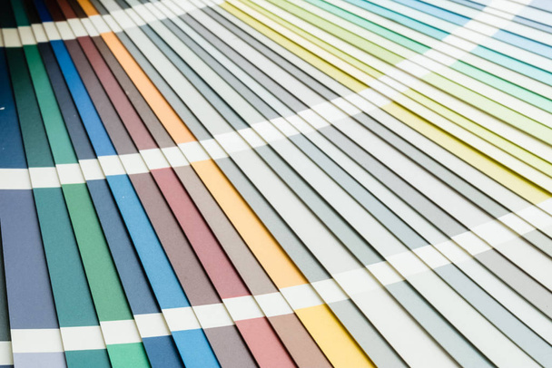 Barevná paleta, vodítko zobrazení katalogu vzorků barev - Fotografie, Obrázek