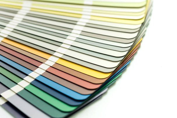 Χρωματική παλέτα, οδηγός για προβολή καταλόγου δειγμάτων χρωμάτων - Φωτογραφία, εικόνα