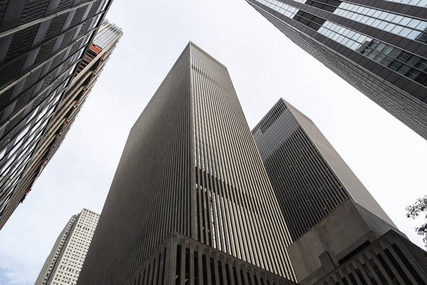 マンハッタンの近代的な超高層ビル、ニューヨーク市、アメリカ - 写真・画像