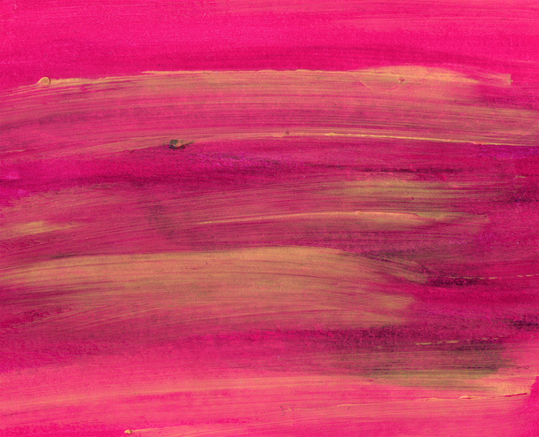 Pink hand-painted brush stroke daub background - Photo, Image