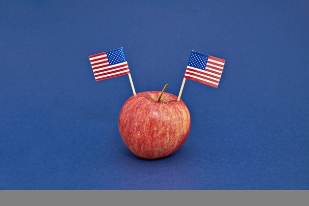 Amerika Başkanlık Günü bayrak konsepti, Usa bayrağı - Fotoğraf, Görsel