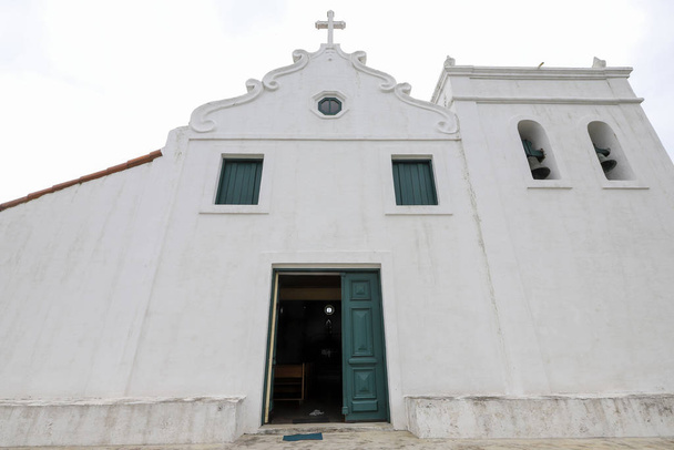fasada sanktuarium Nossa Senhora de Monte Serrat - Zdjęcie, obraz