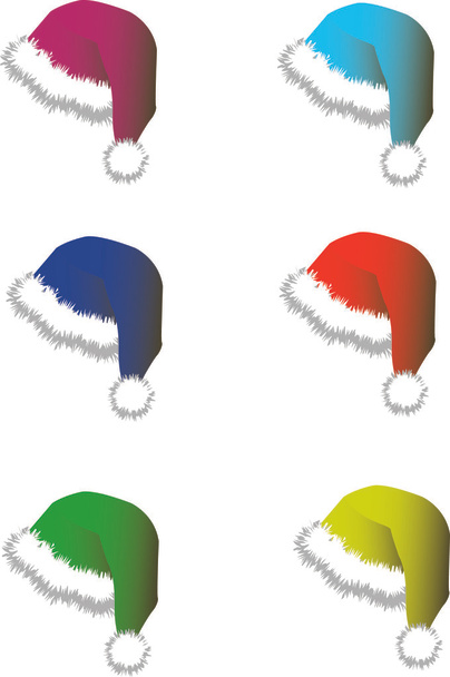 Caps for Santy - vector - Vector, Image