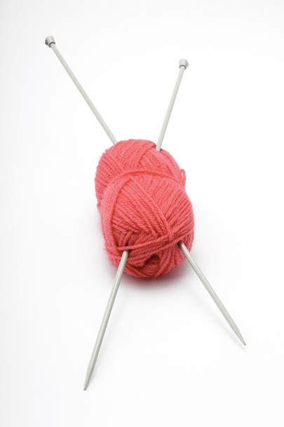 agujas de punto lana
 - Foto, imagen