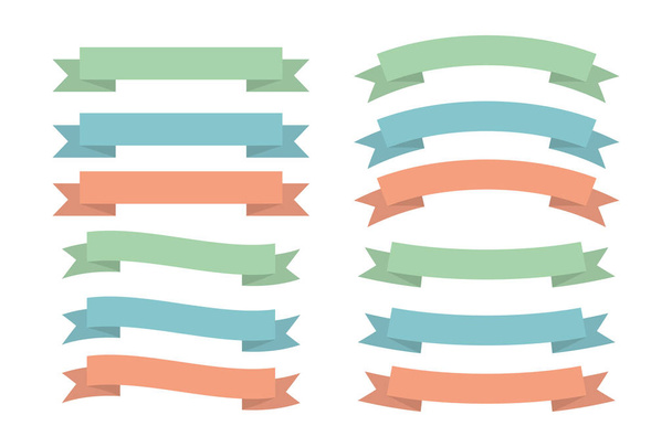 Набор векторов белого фона для баннера ленты
 - Вектор,изображение