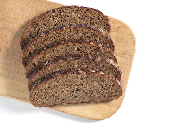 Slices of rye bread - Photo, Image
