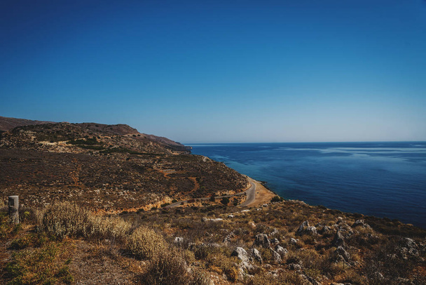 Ocean beach on the Crete - Fotografie, Obrázek
