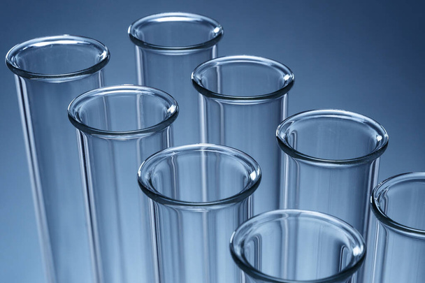 Laboratory test tubes, - Fotoğraf, Görsel