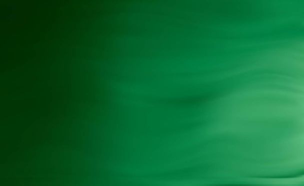Cortina de seda esmeralda para papel de parede. Fundo natural verde com dobras macias
 - Vetor, Imagem