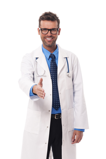 Smiling doctor - Photo, image