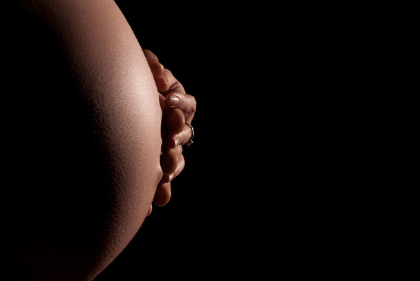 вагітна жінка живота
 - Фото, зображення