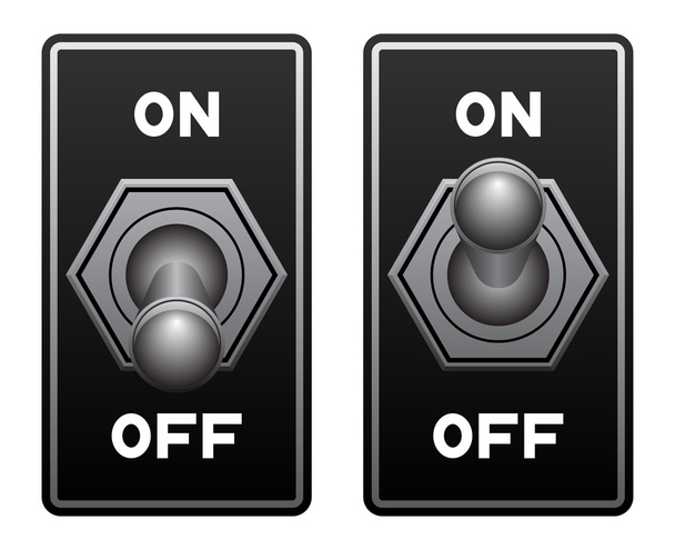 Toggle switch vector - Vector, Image