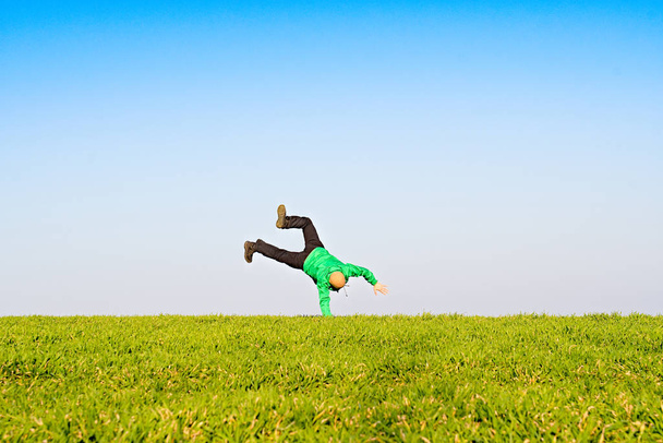 jumping man - Фото, изображение