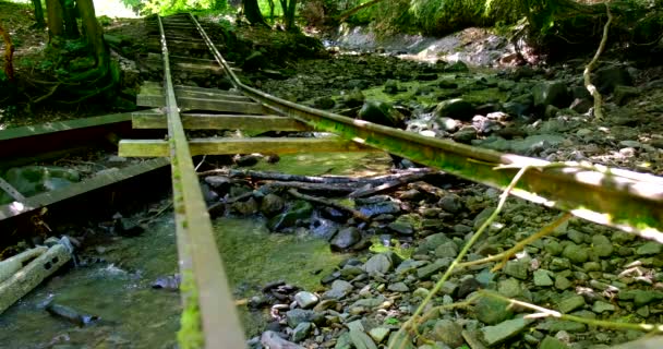 Vía férrea abandonada sobre el arroyo de Csarna
 - Metraje, vídeo