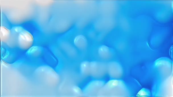 Rough surface from emerging and disappearing bubbles, 3D rendering. Computer generated background - Filmmaterial, Video