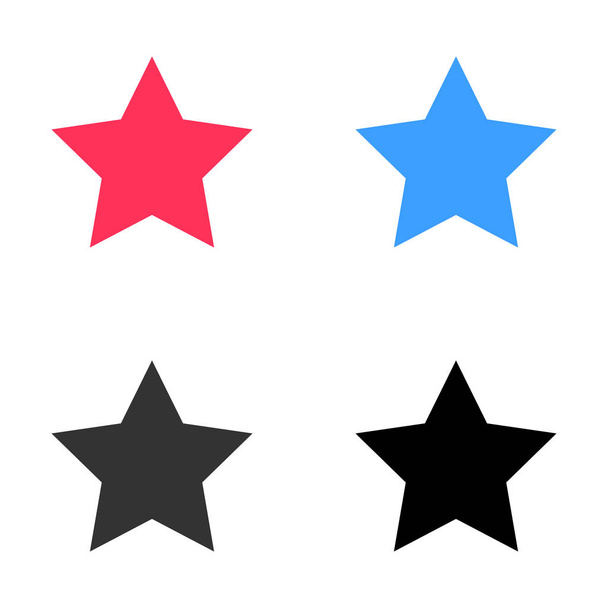 Tähti liittyvät glyfi kuvake, Sijoitus symboli. Suosikkimerkki
 - Vektori, kuva