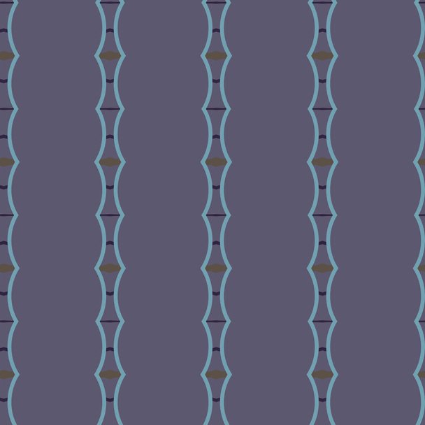 nahtlose Muster mit geometrischen Formen Vektorillustration - Vektor, Bild