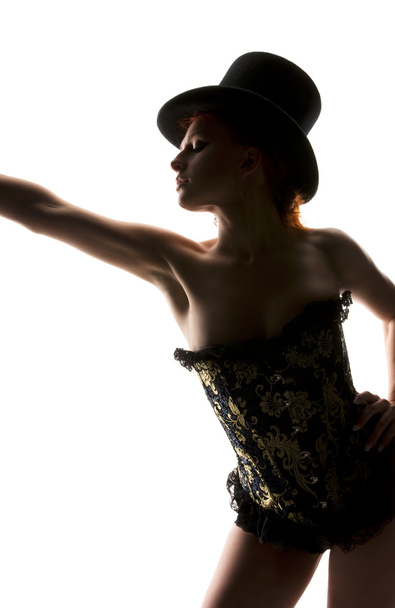 Woman in corset - Foto, imagen