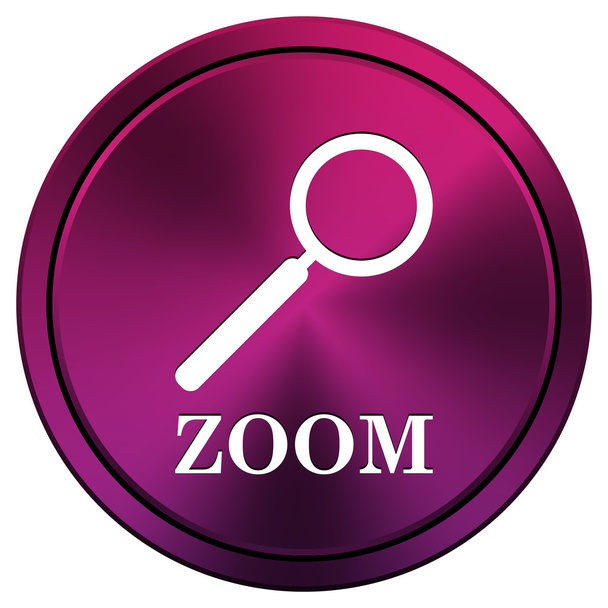 Zoom con icona loupe
 - Foto, immagini