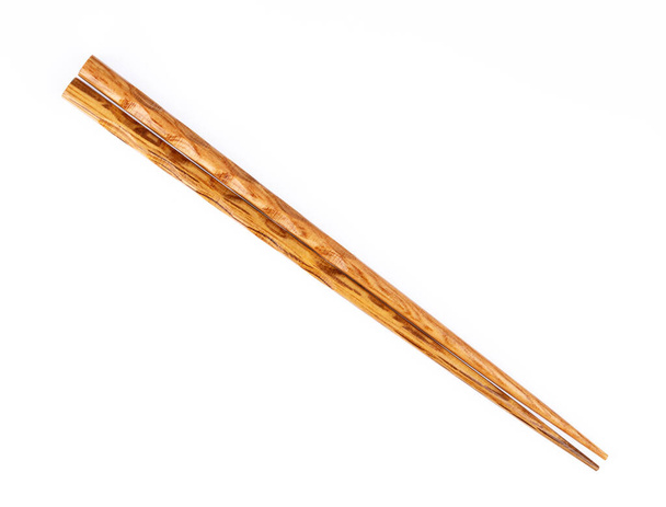 dřevěné hůlky izolované na bílém pozadí - Fotografie, Obrázek