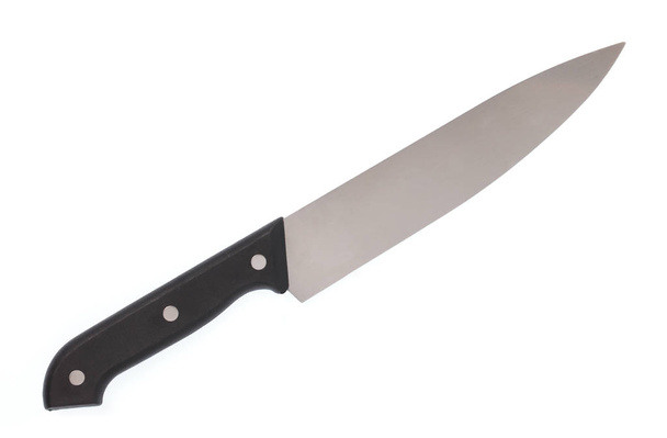cuchillo aislado sobre fondo blanco - Foto, imagen