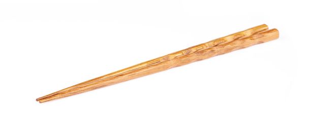 wood chopsticks isolated on a white background - Photo, Image
