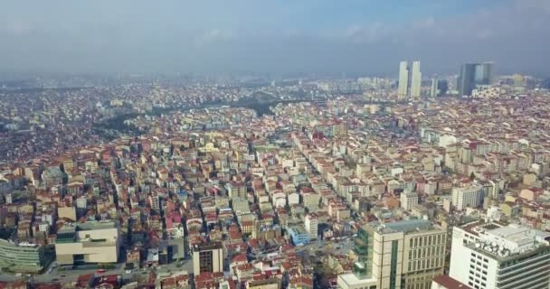 Istanbul - Blick auf die Dächer aus großer Höhe - Filmmaterial, Video