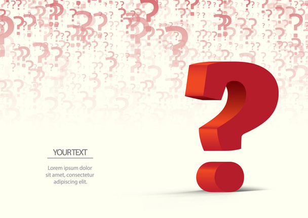 question mark - Vector, Image