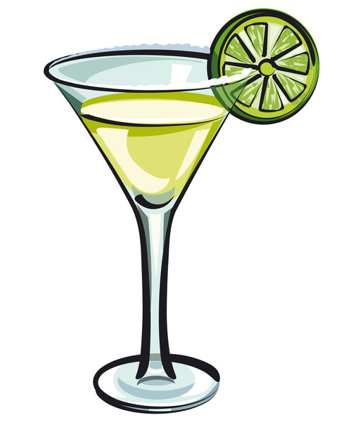 martini cocktail - ベクター画像