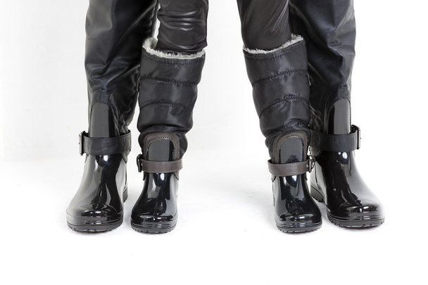 portant des bottes noires
 - Photo, image