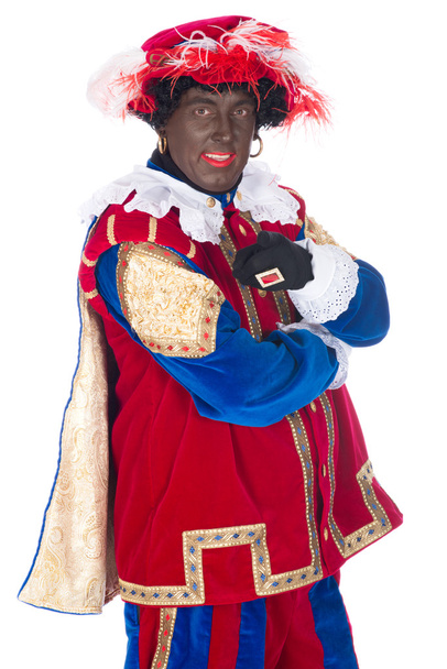Ritratto di Zwarte Piet
 - Foto, immagini