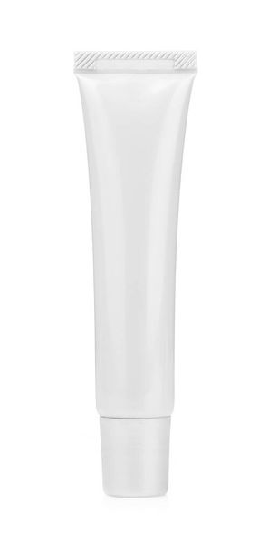 cream cosmetic tube isolated on a white background.  - Foto, Bild