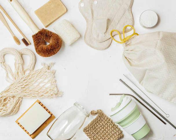 Zero Waste Houseware products for Eco Lifestyle - Foto, afbeelding