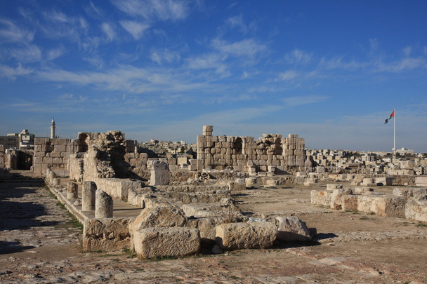 The Citadel of Amman in Jordan - Photo, Image