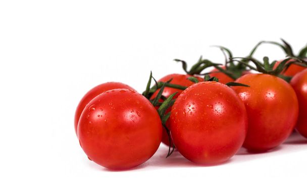 chili tomatoes on white background - Photo, Image