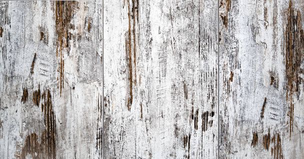 White soft wood surface as background - Foto, Imagem