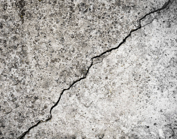 Crack concrete floor texture - Photo, Image
