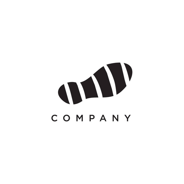 Zapatos empresa logo diseño vector ilustración plantilla
 - Vector, Imagen