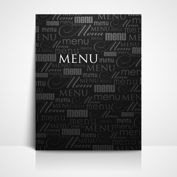 Restaurant menu template - Vecteur, image