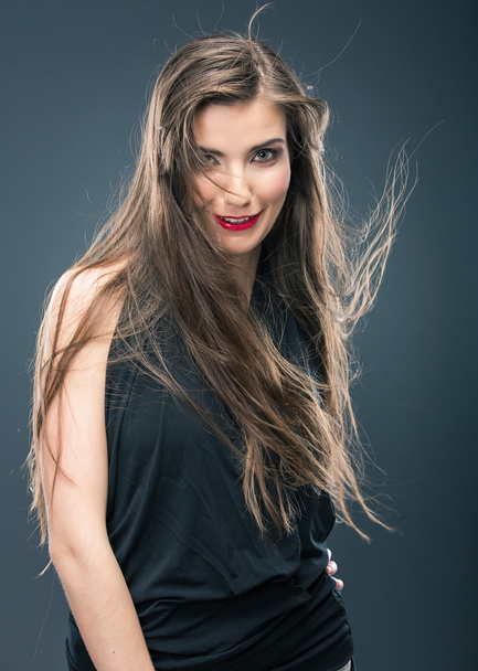 Woman hair style fashion portrait - Fotografie, Obrázek