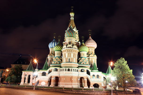 Cathedral St. Basil's in Moscow - Photo, Image