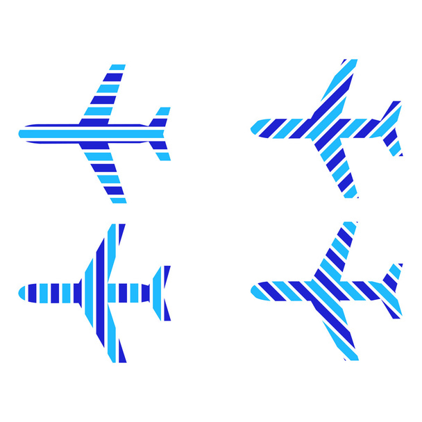 Logo aviones de pasajeros
 - Vector, imagen