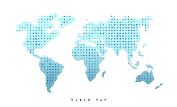 World map - Διάνυσμα, εικόνα