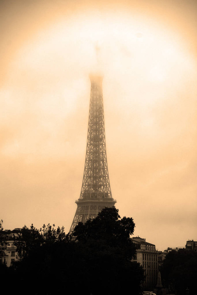 eiffel tower in paris, france - Photo, Image